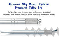 Outil argenté professionnel de broderie de main de sourcil de stylo manuel durable de tatouage