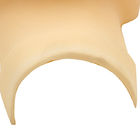 Masque permanent de tête de modèle de silicone de broderie de sourcils de la peau 260G de pratique en matière de maquillage de fausse peau en caoutchouc