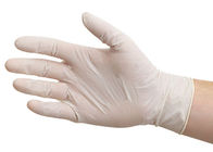 Accessoires jetables blancs flexibles de tatouage de gants de latex pour l'opération de tatouage