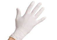 Accessoires jetables blancs flexibles de tatouage de gants de latex pour l'opération de tatouage