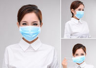 Les masques médicaux jetables tatouent le masque stérile bleu respirable/preuve de la poussière