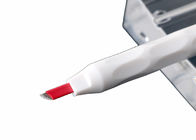stylo des fronts 3D/outils manuels jetables blancs de Microblading avec #12 la lame rouge 30g