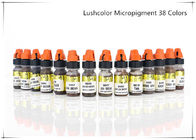 38 colorants de Lushcolor extraits par usine de couleurs semi pour Microblading et Microshading