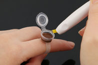 Les accessoires de tatouage de la CE, tasse permanente en plastique transparente d'anneau avec simple stérilisent le sac