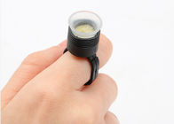 Tasse permanente d'anneau d'encre de maquillage d'éponge noire pour le cil/lèvres