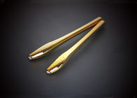 Boursouflure de luxe d'or emballant le stylo de Microblading/l'outil jetables tatouage de sourcil