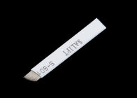 Aiguilles blanches de lame de câble de Lushcolor Microblading avec le stylo manuel de tatouage de sourcil
