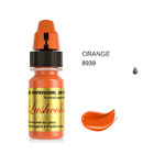 Colorants permanents de maquillage d'orange d'OEM de Lushcolor pour la lèvre