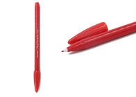 Accessoires de tatouage de peau de sécurité, stylo de marqueur rouge de peau de sourcil de 16,5 cm avec FC