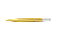 Le maquillage permanent jaune usine le stylo léger de sourcil de Microblading