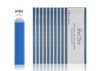 Lame nanoe 0.16mm de maquillage permanent bleu de câble pour des sourcils Microblading
